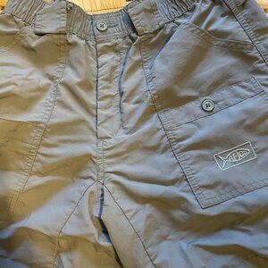 AFTCO shorts, men's shorts, slate blue, 30 inch waist